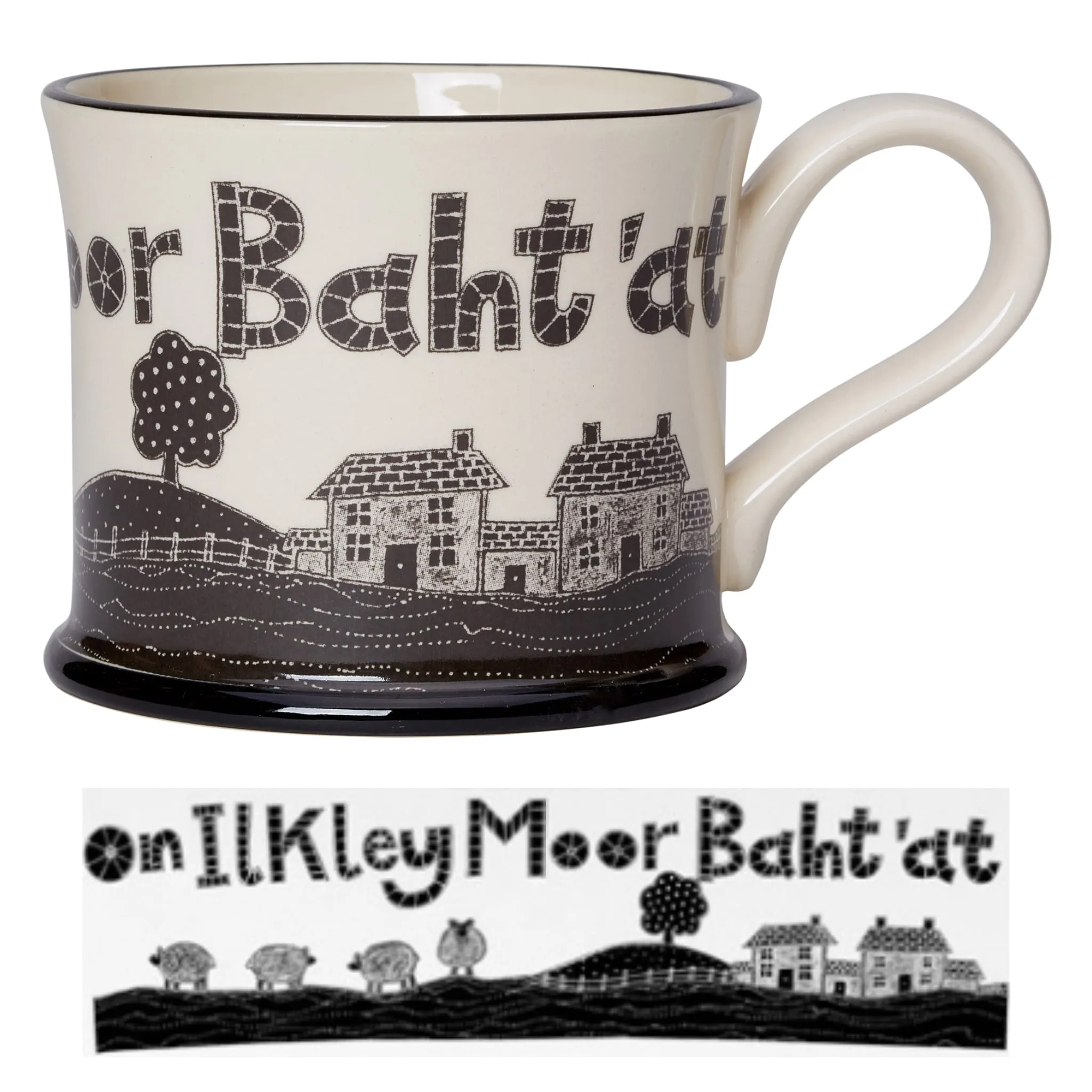 On Ilkley Moor Baht'at Mug