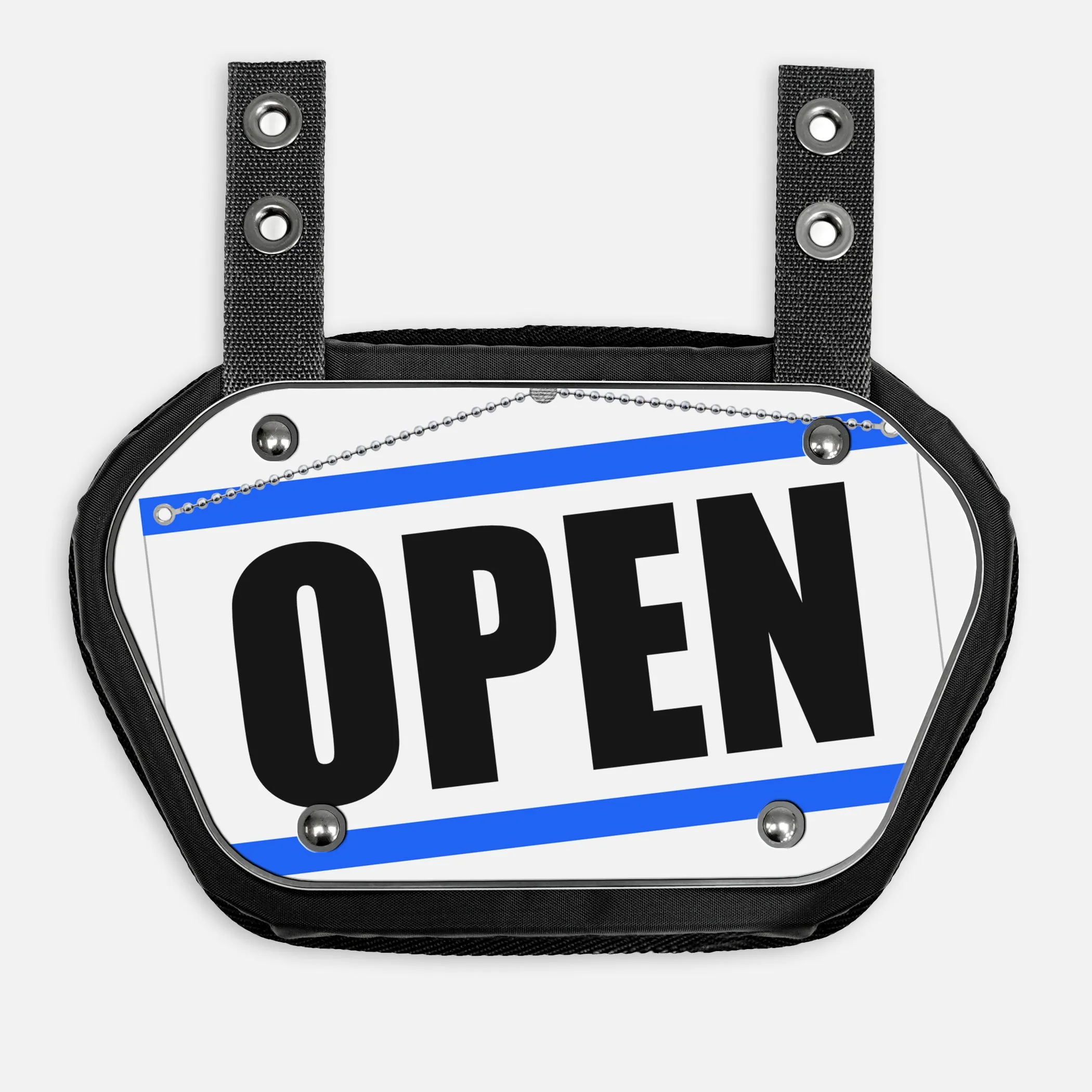 Open Sign Sticker for Back Plate