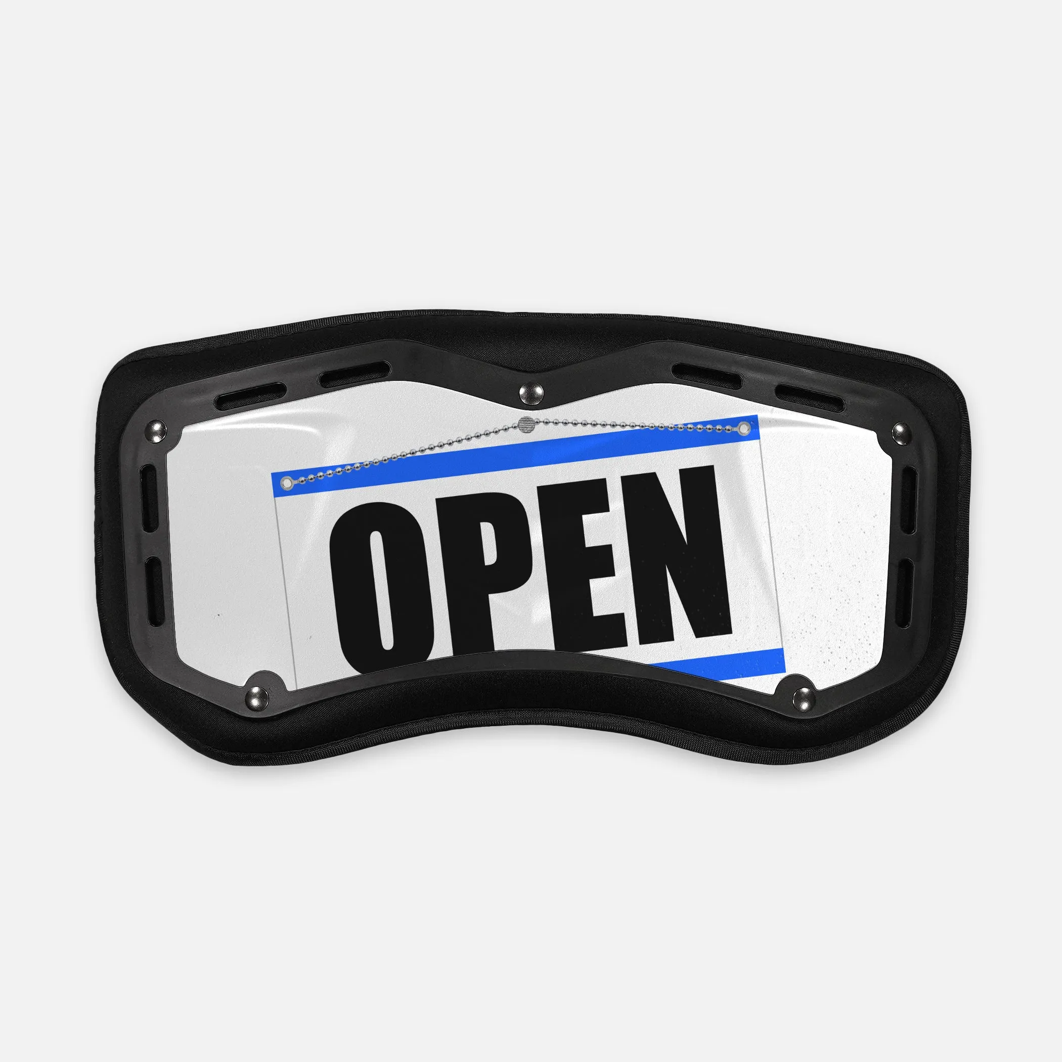 Open Sign Sticker for Back Plate