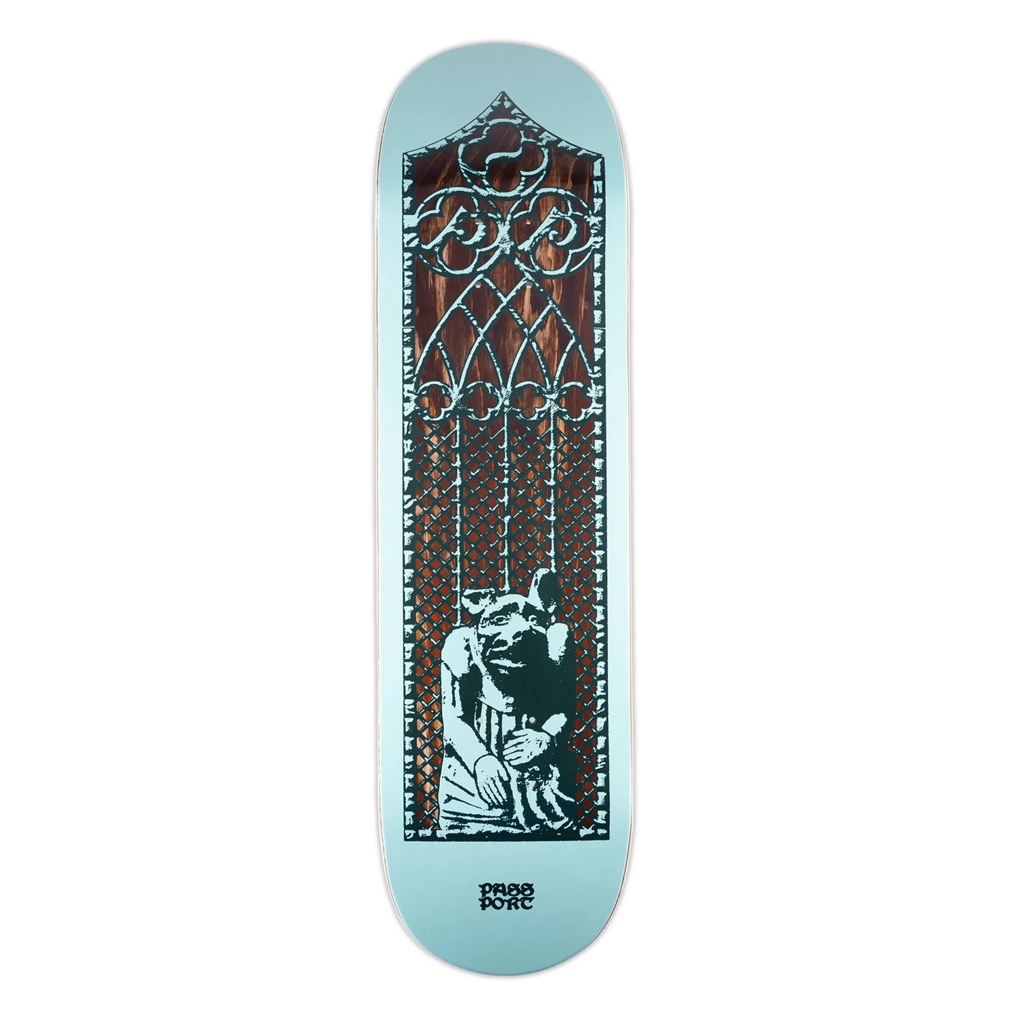 PASS~PORT SKATEBOARDS GARGOYLE DECK 8.38