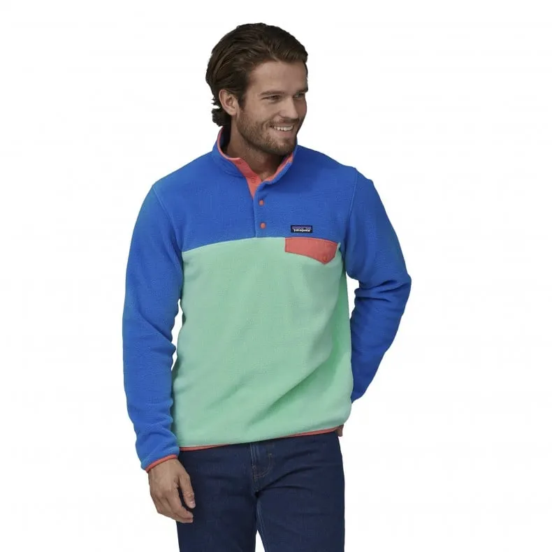 Patagonia Lightweight Synchilla Snap-T Pullover Fleece (Early Teal)