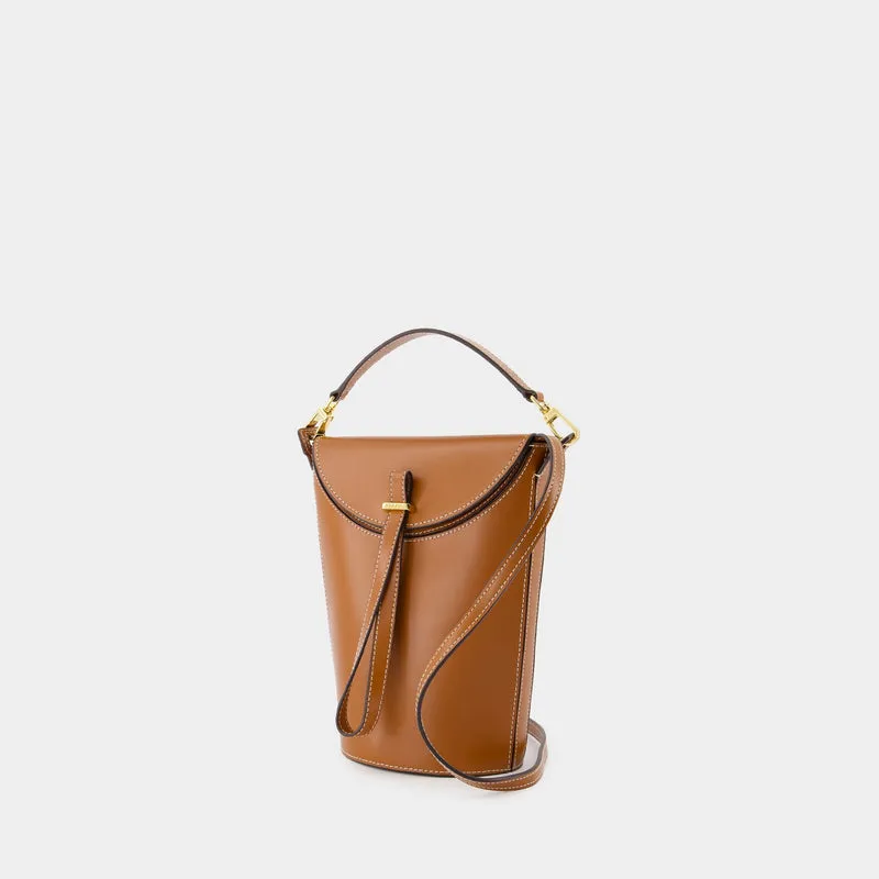 Phoebe Convertible Bucket Bag - Staud - Leather - Brown