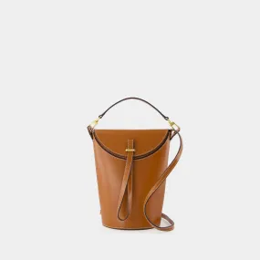 Phoebe Convertible Bucket Bag - Staud - Leather - Brown