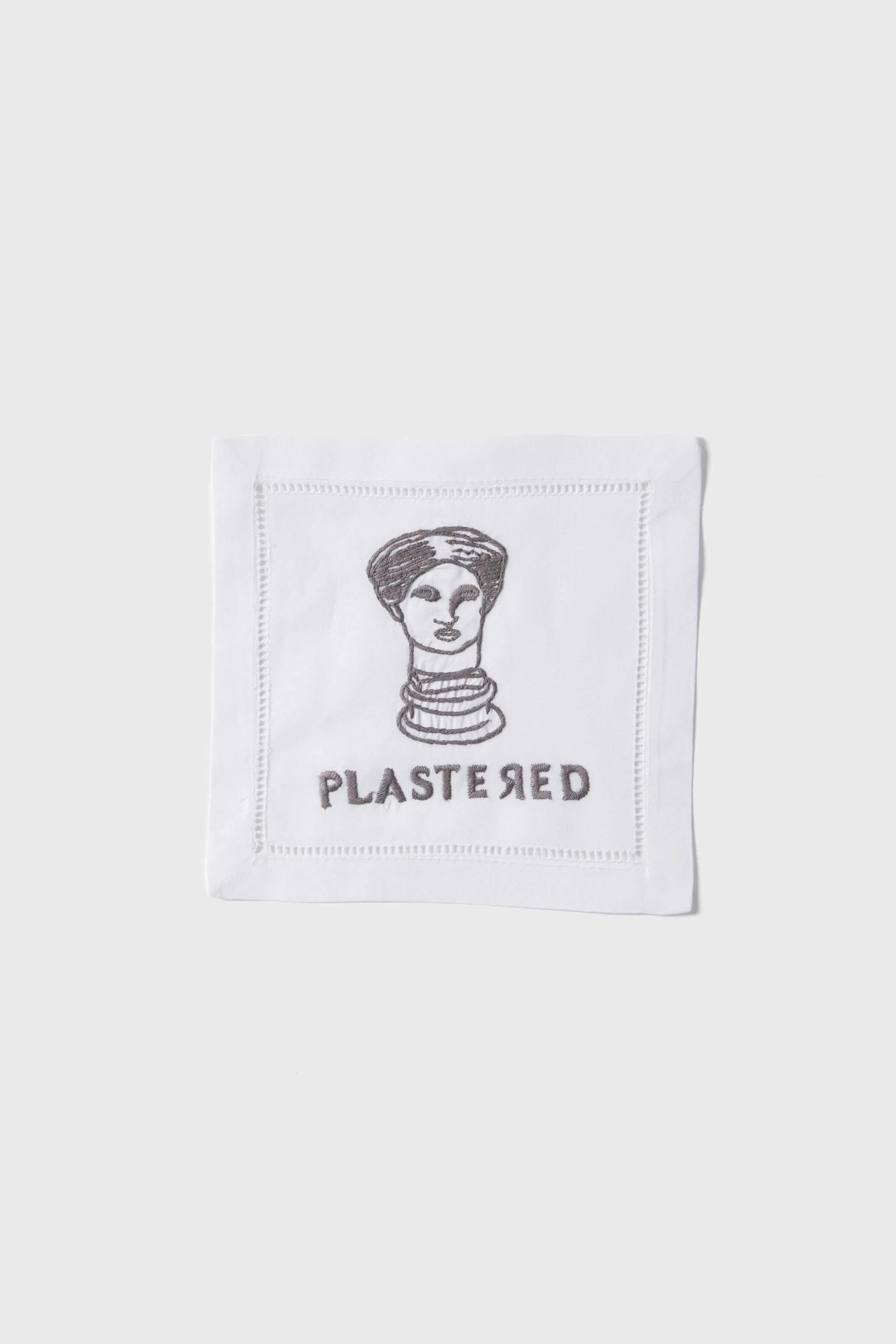 Plastered Cocktail Napkins (Set of 4)