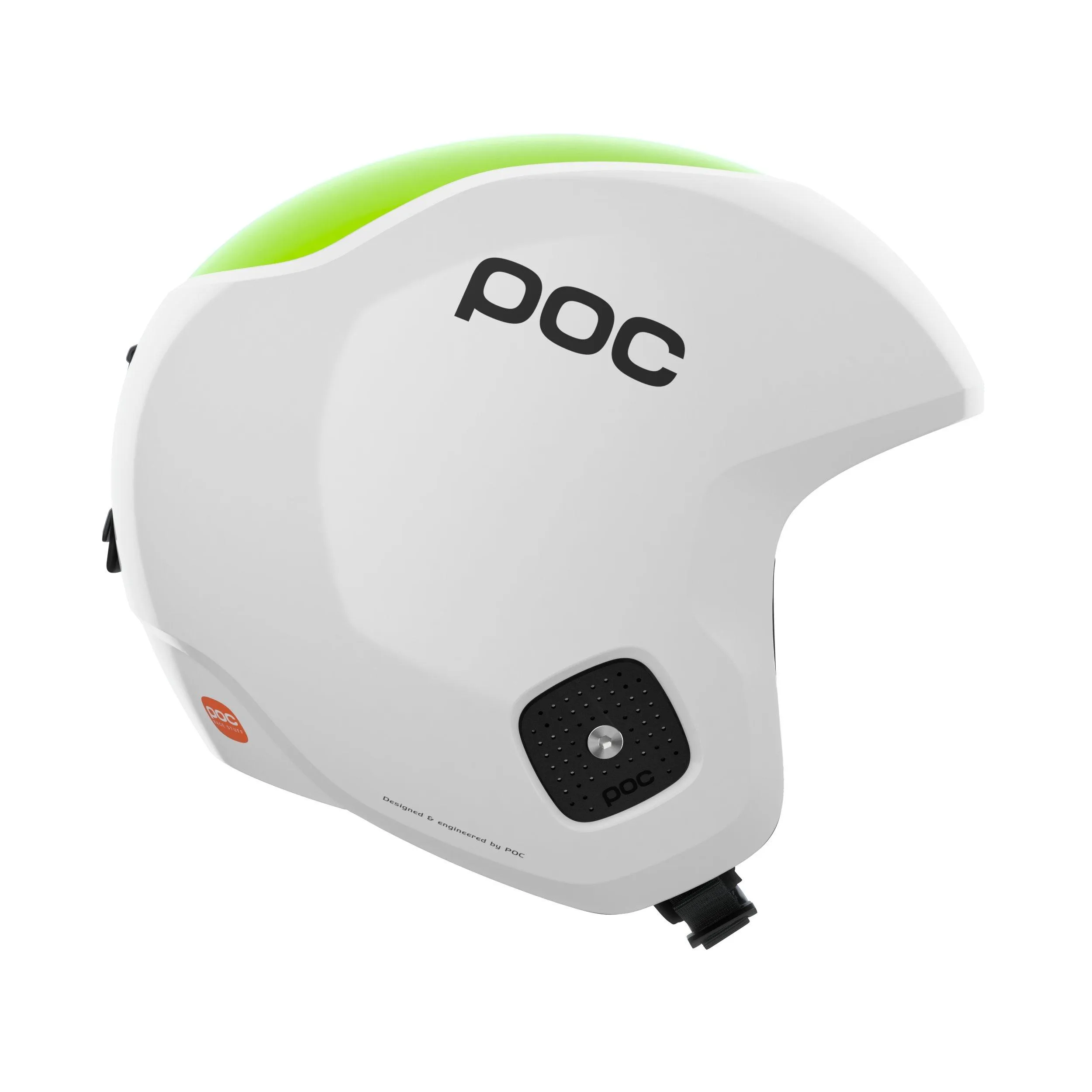 POC Skull Dura Junior White Green | Ski Race Equipment UK