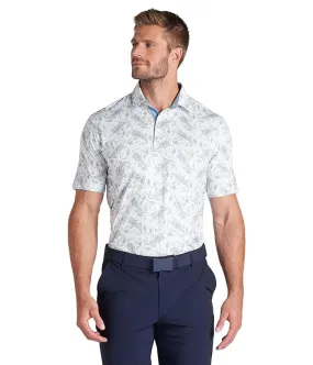 PUMA Golf Cloudspun Paisley Polo