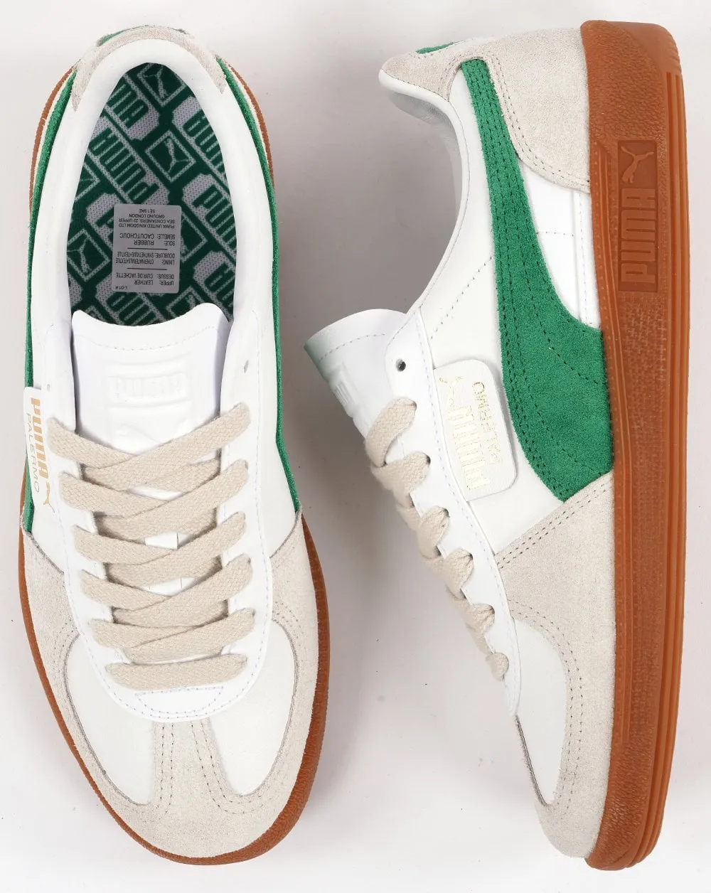 Puma Palermo Leather Trainer White / Green