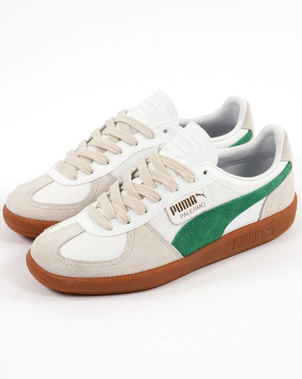 Puma Palermo Leather Trainer White / Green