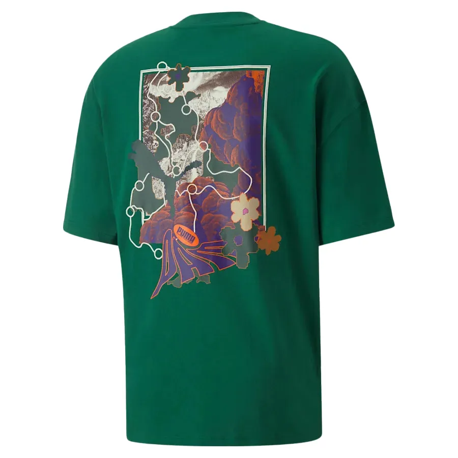 Puma x PERKS AND MINI Graphic Tee Verdant Green