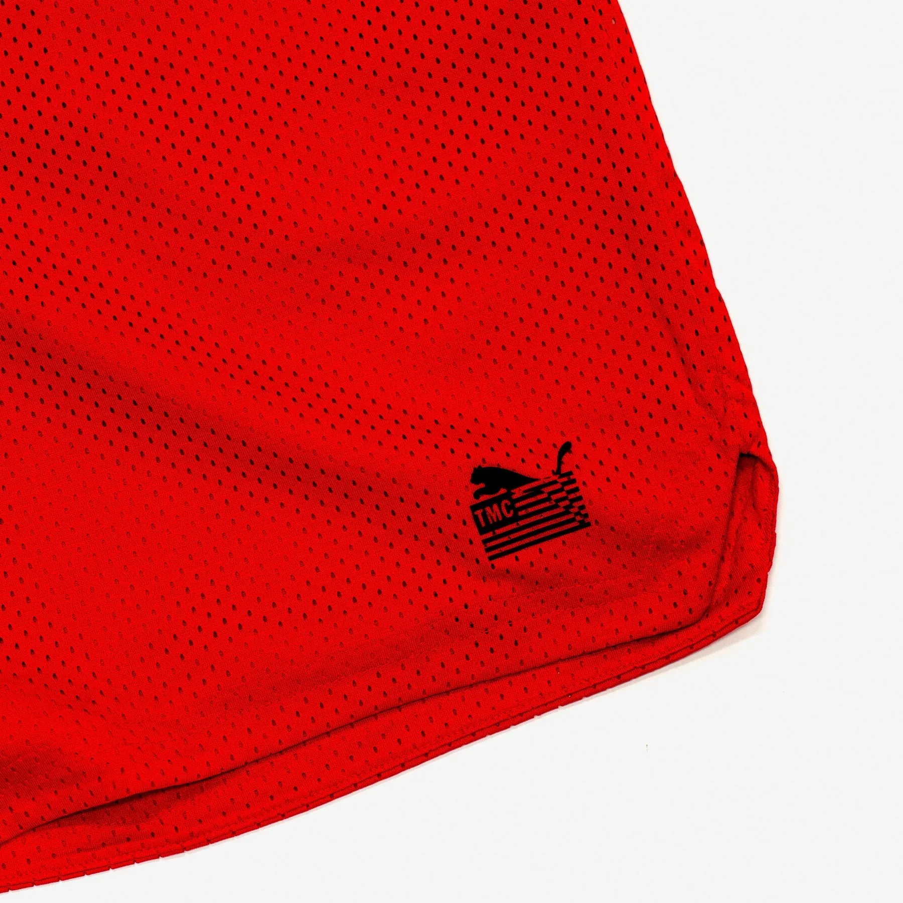 PUMA X TMC Essentials Mesh Short - High Risk Red