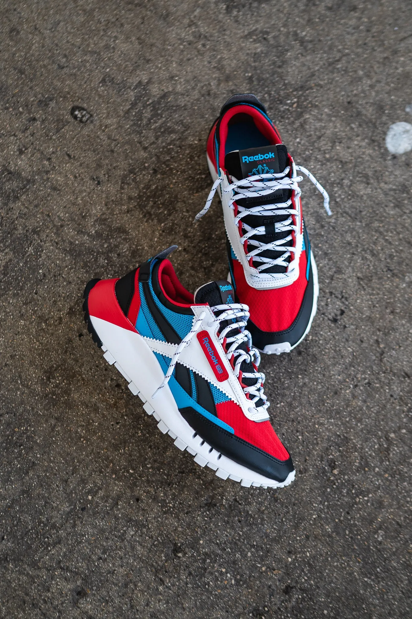 Reebok CL Legacy (Turquoise/Red)