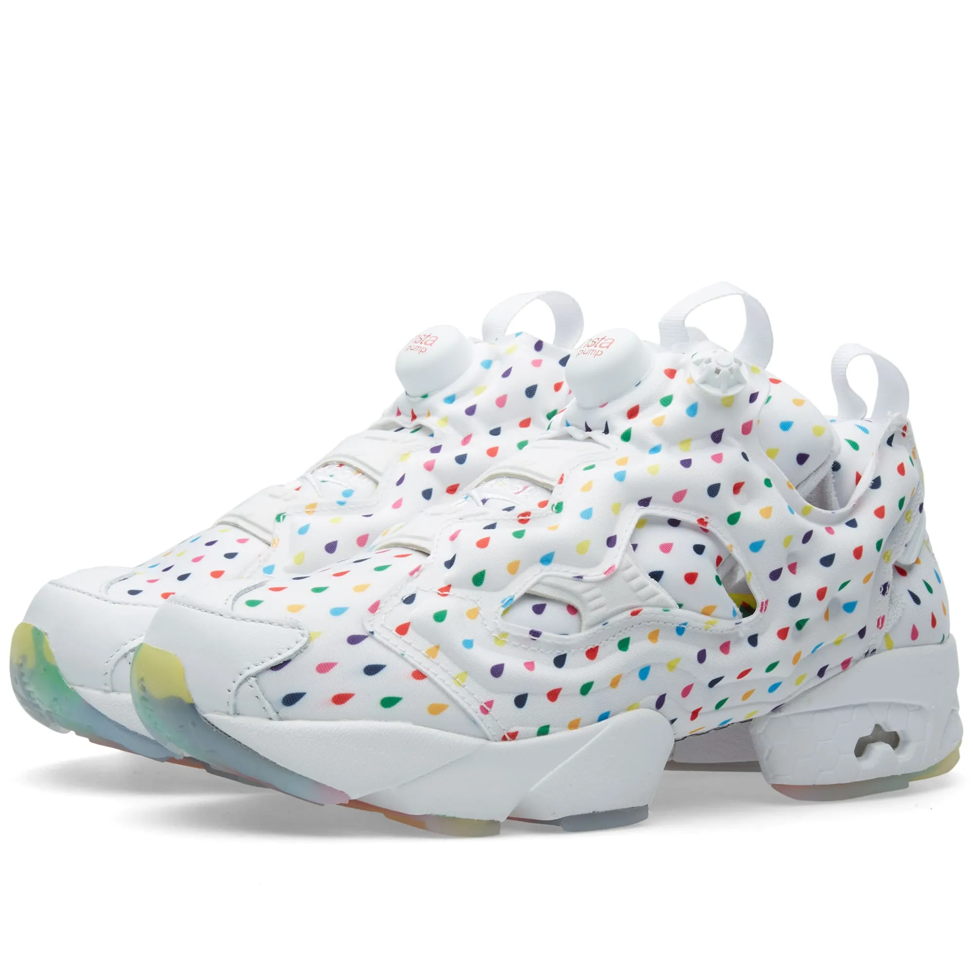 Reebok Instapump Fury OGWhite & Rainbow