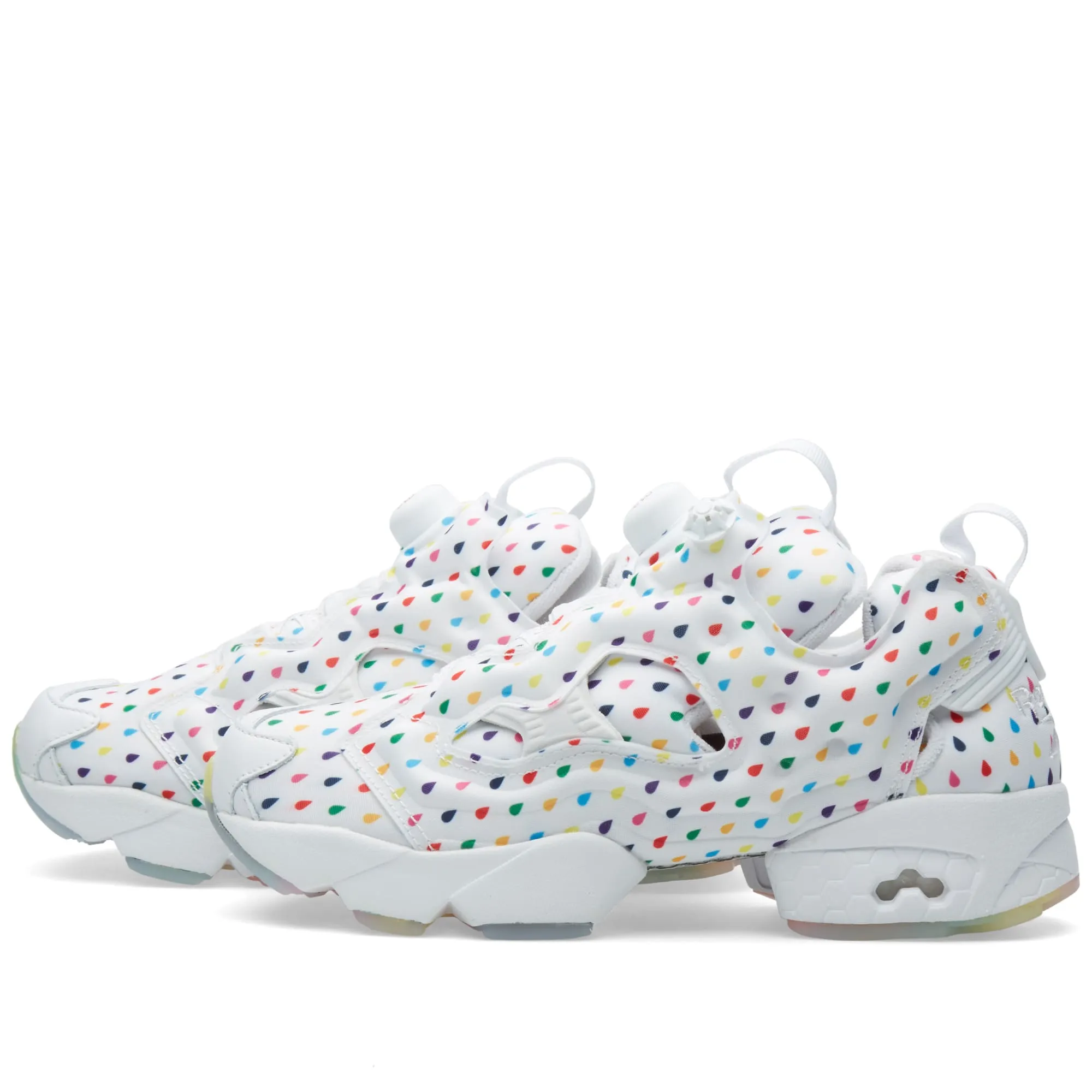 Reebok Instapump Fury OGWhite & Rainbow