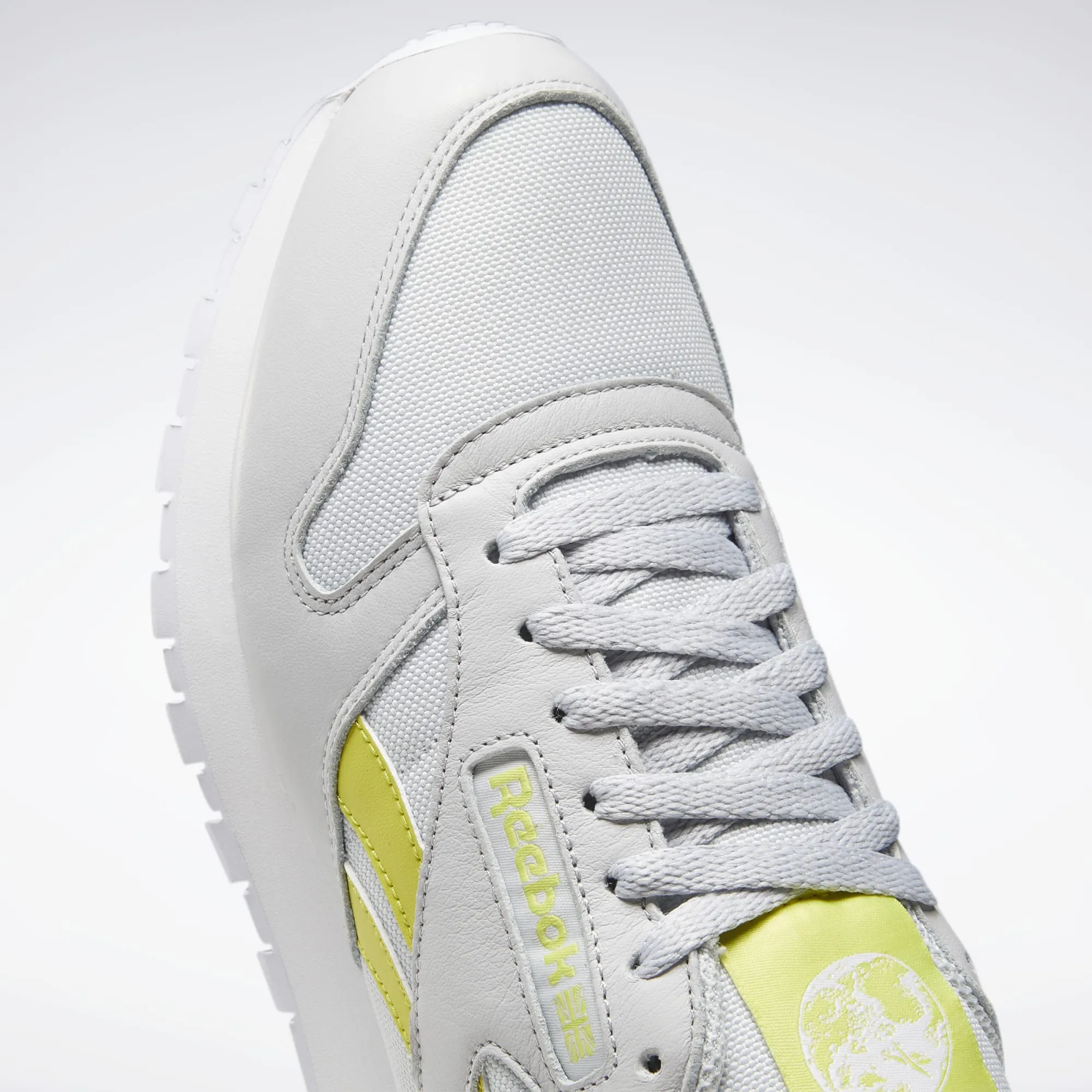 Reebok Leather Classic White Yellow