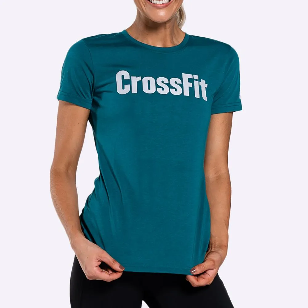 Reebok - Women's CrossFit Tee - HERITAGE TEAL