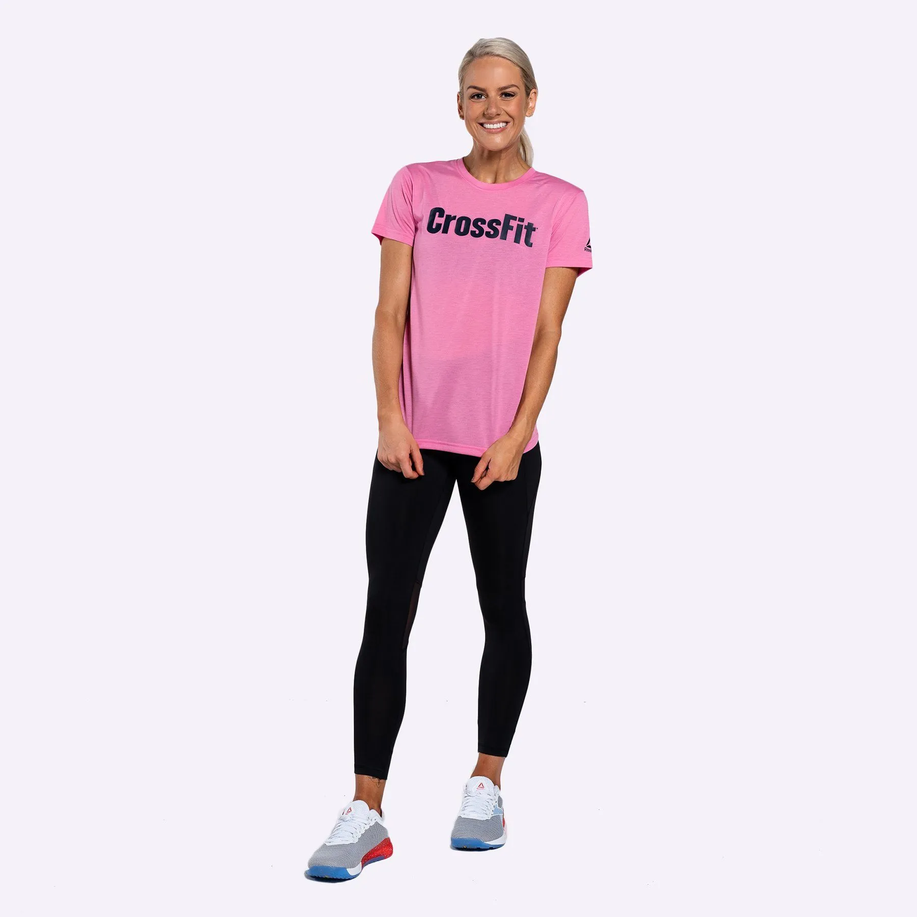 Reebok - Women's CrossFit Tee - POSH PINK