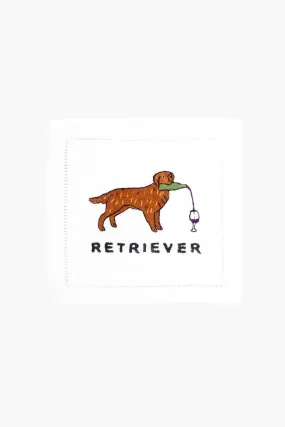 Retriever Cocktail Napkins (Set of 4)