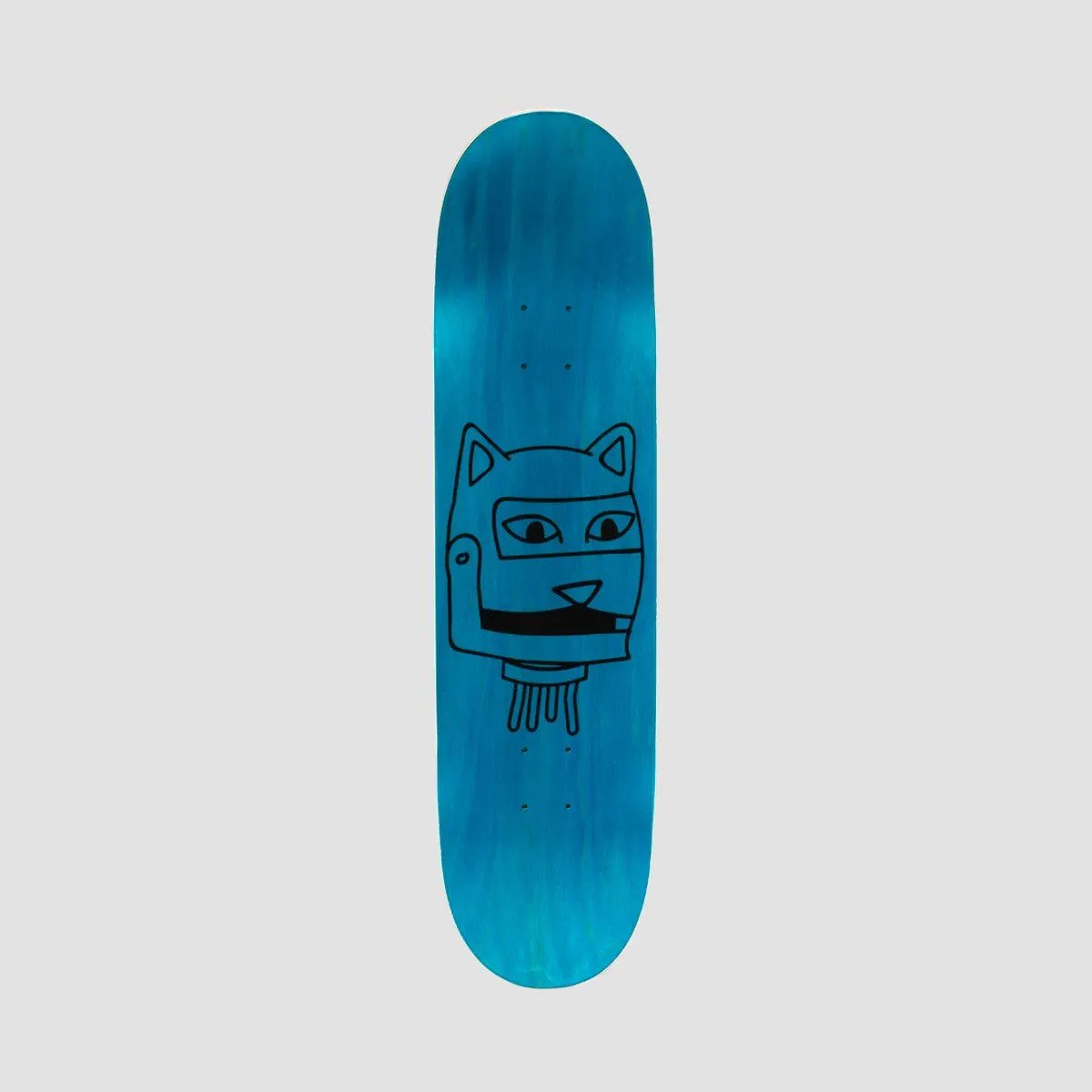 Ripndip Bionic Skateboard Deck Black - 8.5