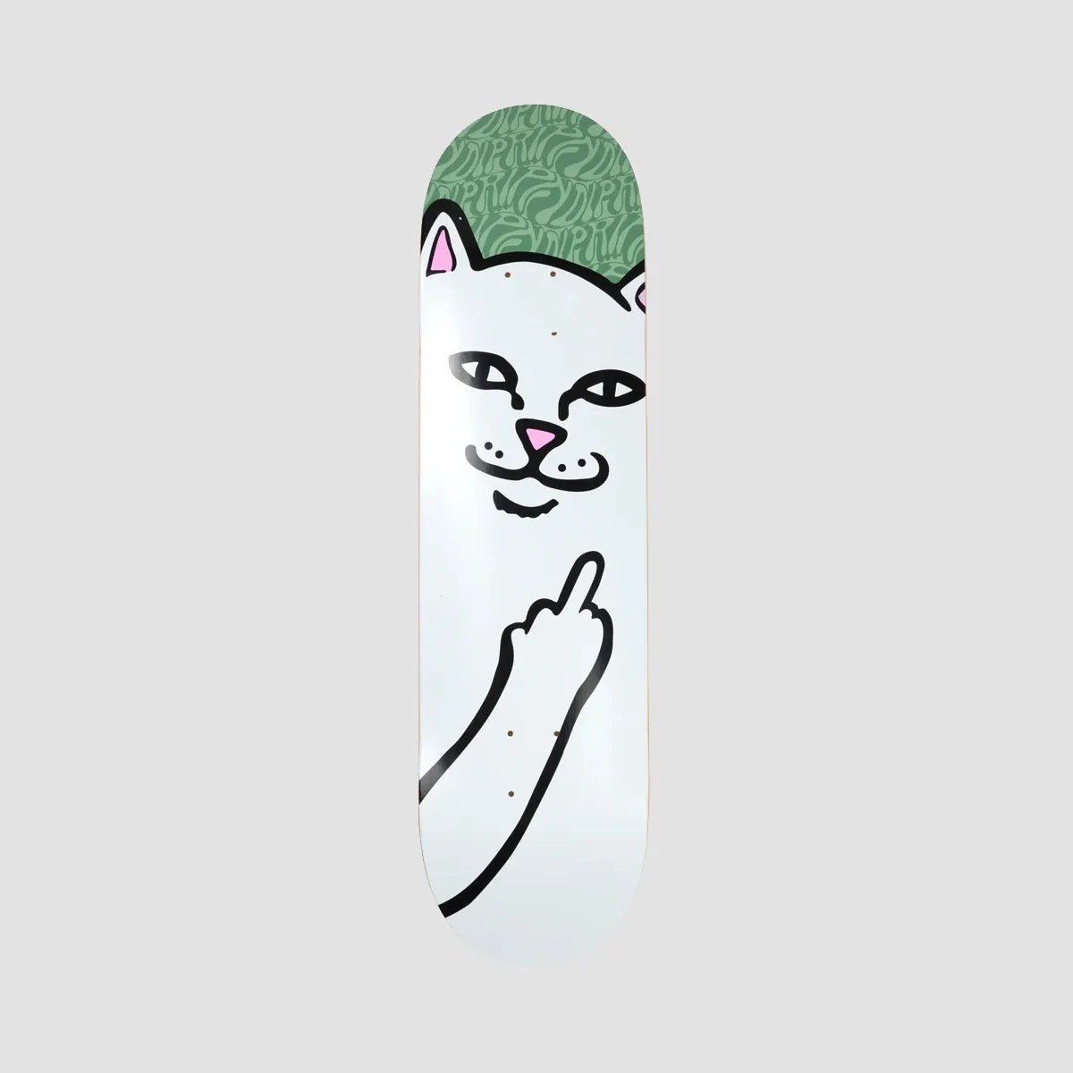 Ripndip Lord Nermal Wilshire Skateboard Deck Green - 8.25