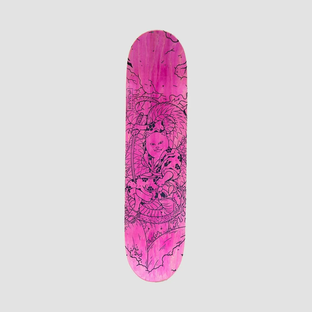 Ripndip Nermurari Warrior Skateboard Deck Red - 8