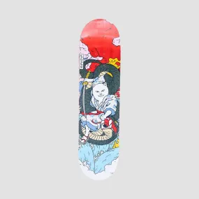 Ripndip Nermurari Warrior Skateboard Deck Red - 8