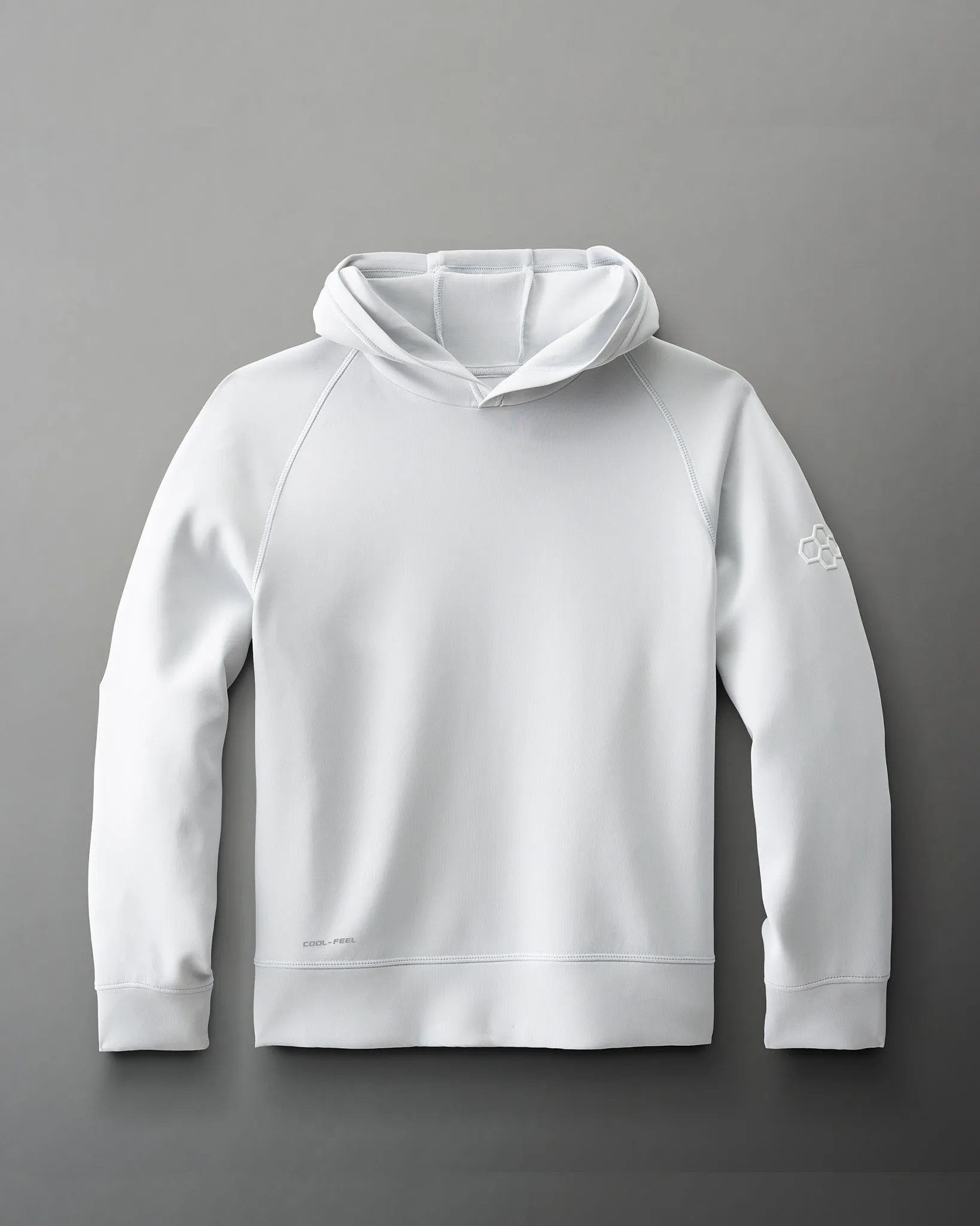 RUDIS COOL-FEEL Youth Hoodie - Lunar Gray-