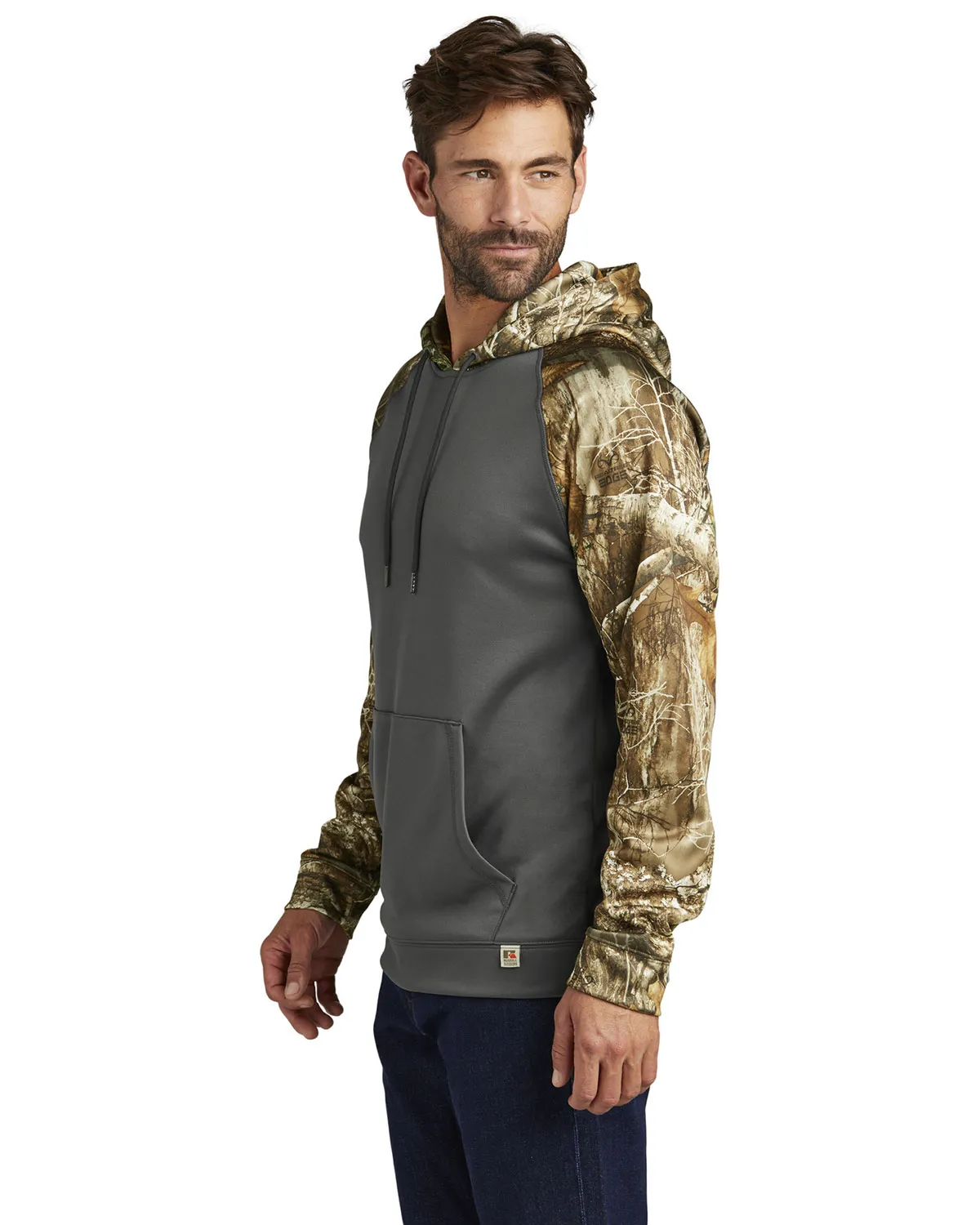 Russell Outdoors Realtree Performance Colorblock Pullover Hoodie RU451