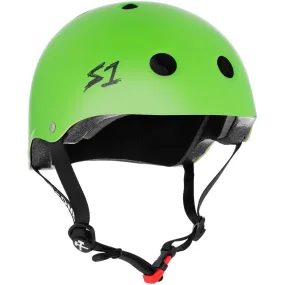 S-One Helmet Mini Lifer Bright Green Matte L (20")