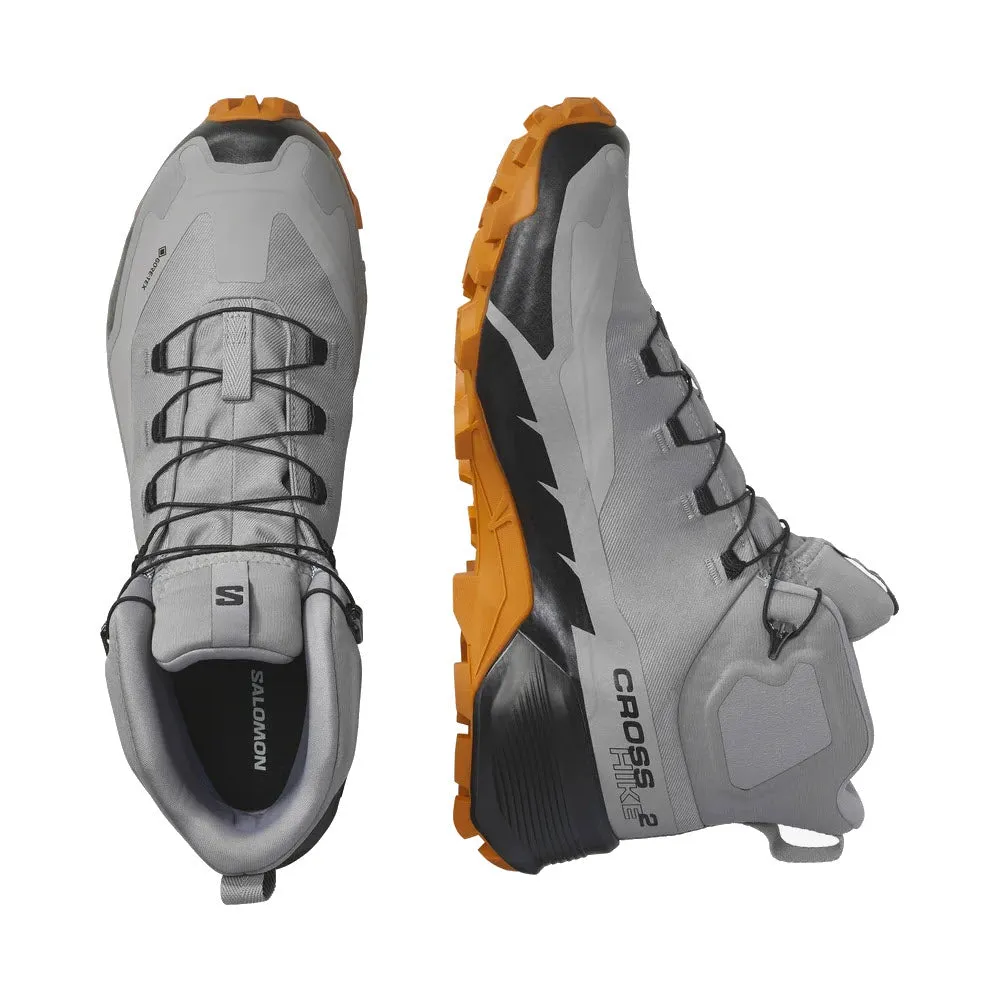 SALOMON CROSS HIKE 2 MID GTX GULL/MARMALADE - MENS