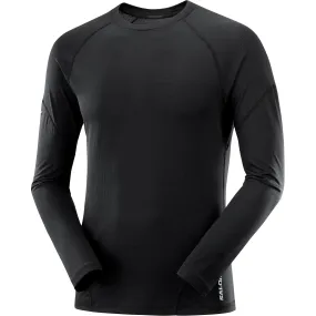 Salomon Men's Cross Run Top Deep Black | Buy Salomon Men's Cross Run Top Deep Black here | Outnorth