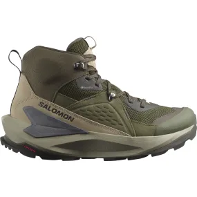 Salomon Men's Elixir Mid GORE-TEX Peat/Vintage Khaki/Castlerock | Buy Salomon Men's Elixir Mid GORE-TEX Peat/Vintage K