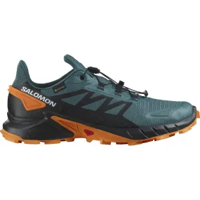 Salomon Men's Supercross 4 GORE-TEX Stargazer/Black/Turmeric | Buy Salomon Men's Supercross 4 GORE-TEX Stargazer/Black