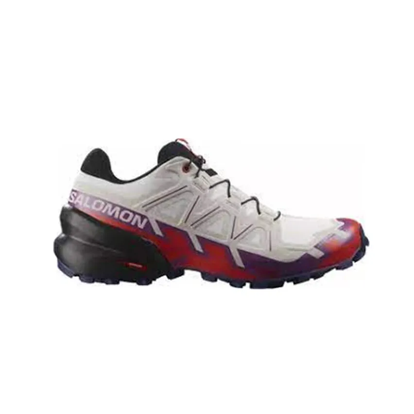 SALOMON SPEEDCROSS 6 WHITE/SPARKLING GRAPE - WOMENS