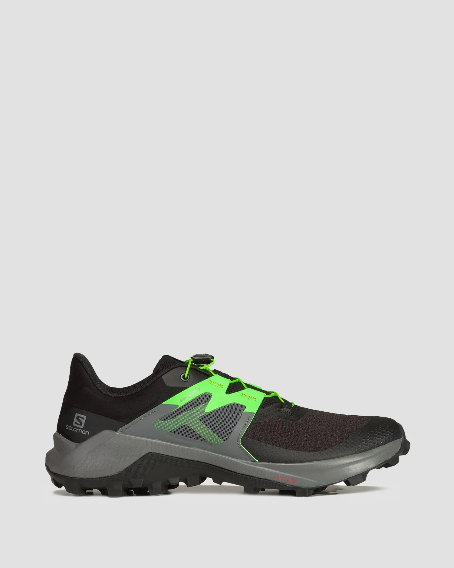 SALOMON Wildcross 2 men’s trainers L41453600-black-qush-green-gecko