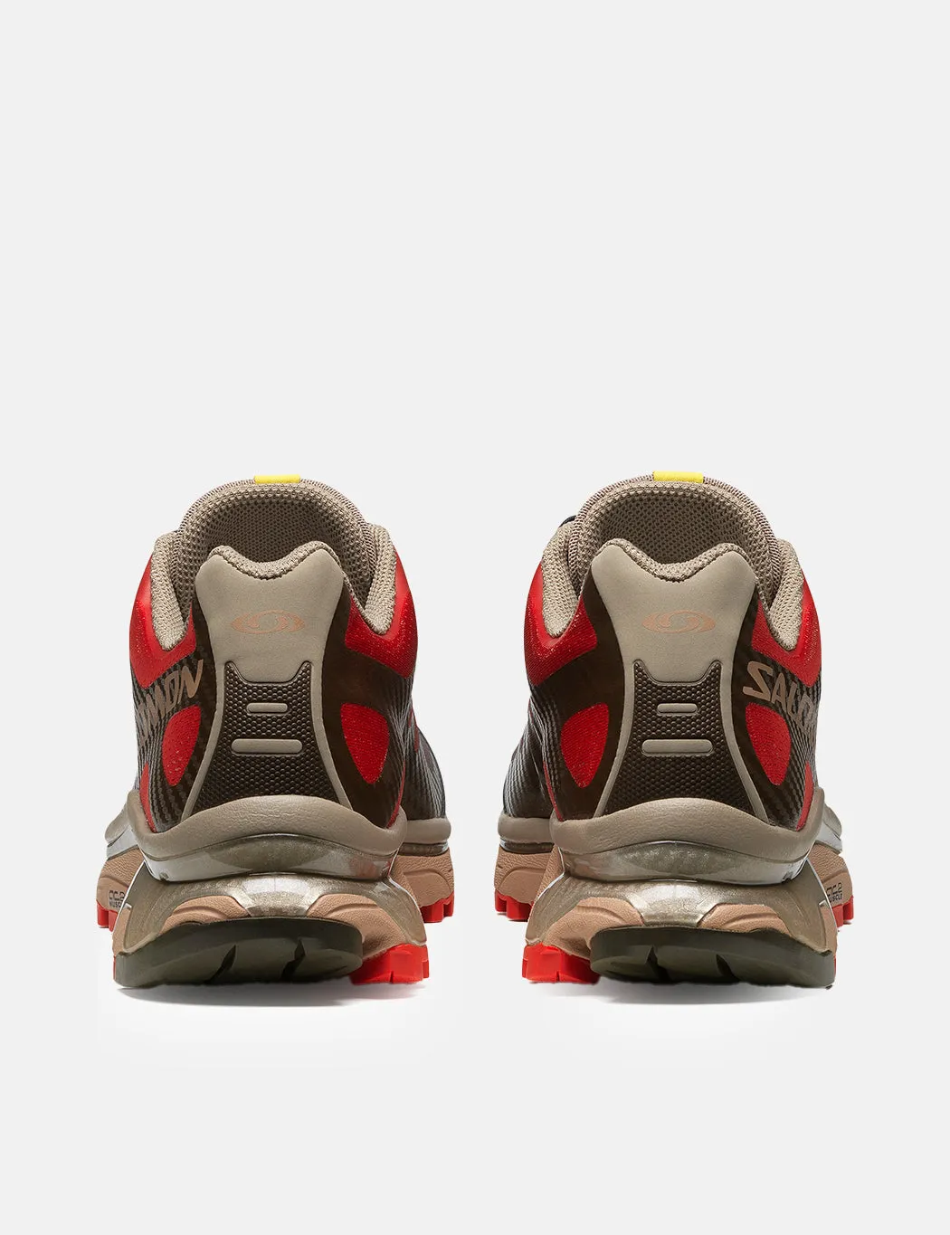 Salomon XT-4 OG Trainers - Wren/Vintage Khaki/Aurora Red