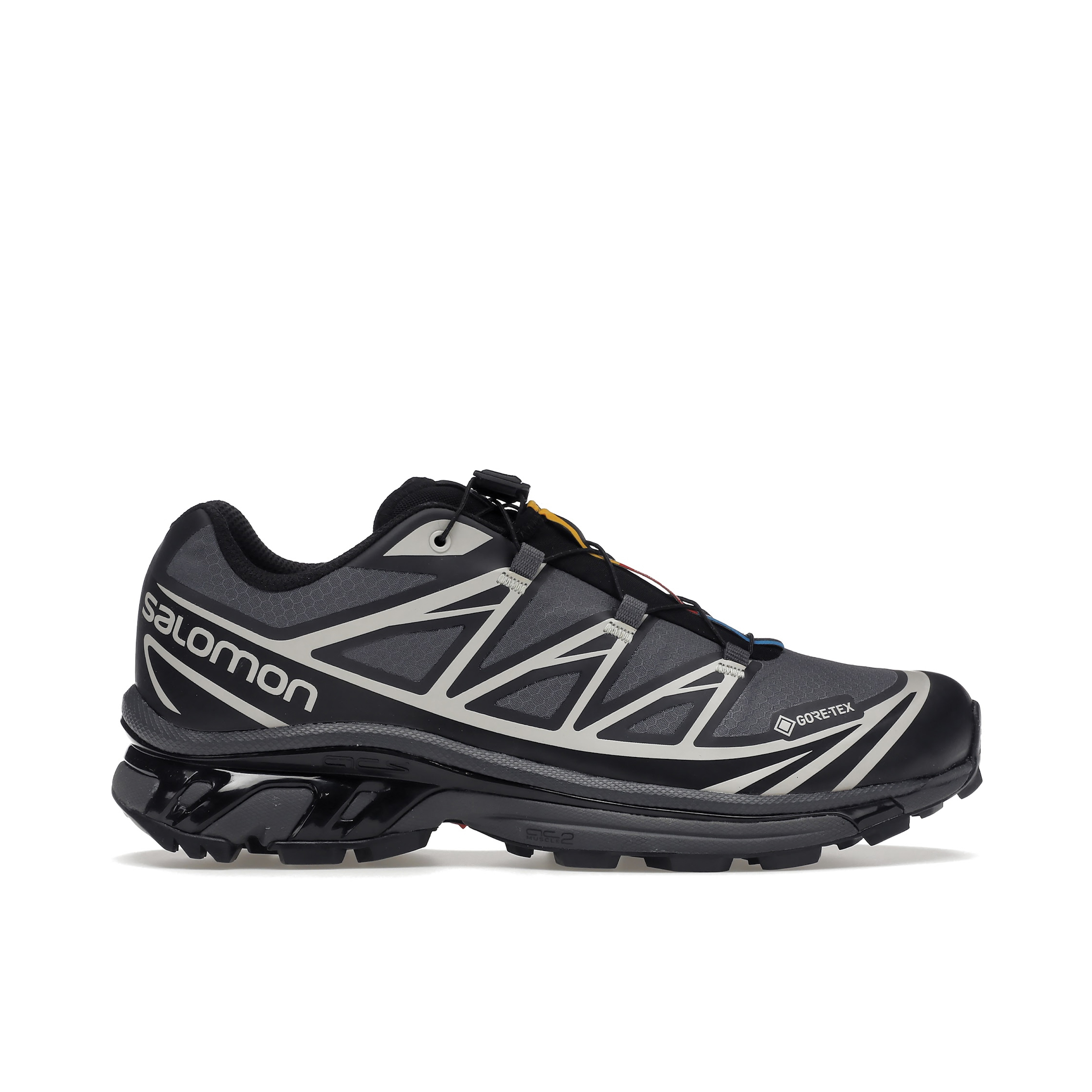 Salomon XT-6 Gore-Tex Black Lunar Rock | L41663500 | Laced