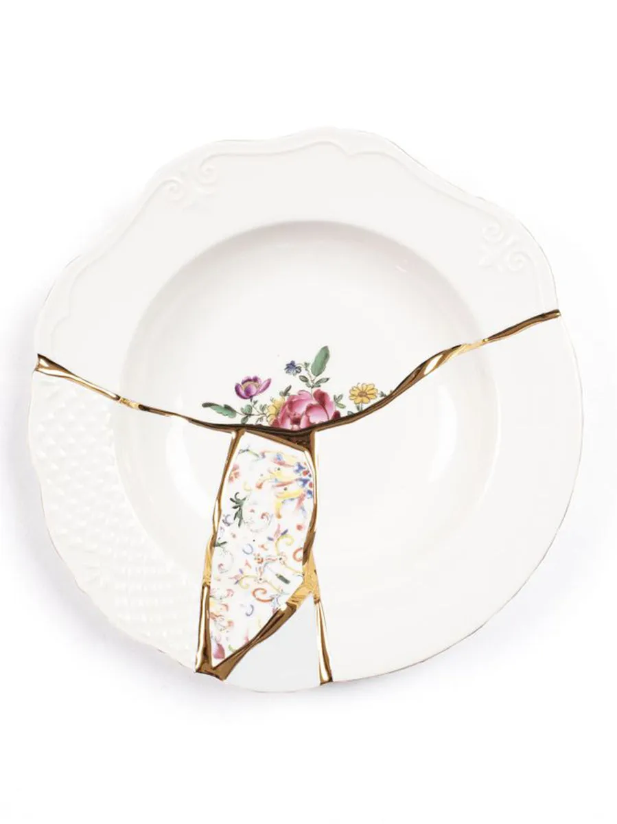 Seletti    Seletti Soup Plate 'Kintsugi'