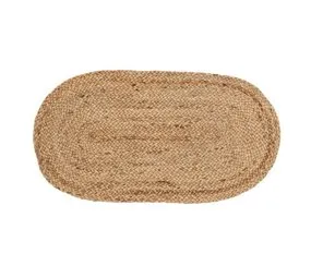 SET OF 4 JUTE & COTTON PLACEMATS