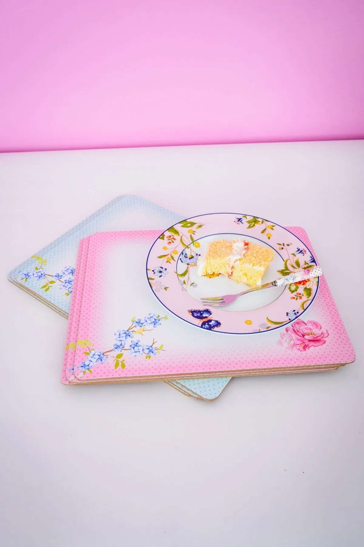 Set Of 6 Rosa Belle Placemats