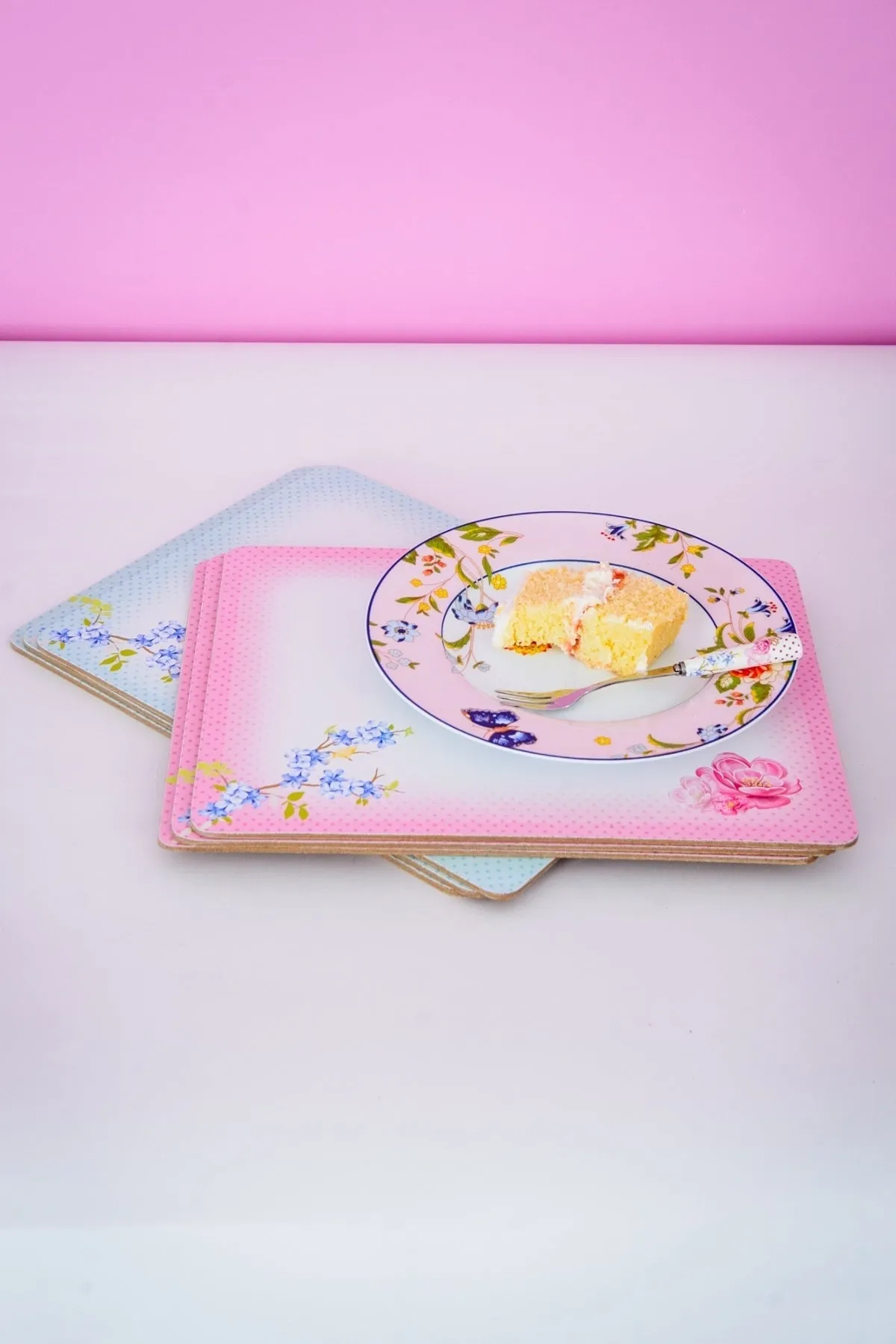 Set Of 6 Rosa Belle Placemats