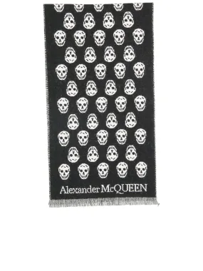 Skull reversible scarf