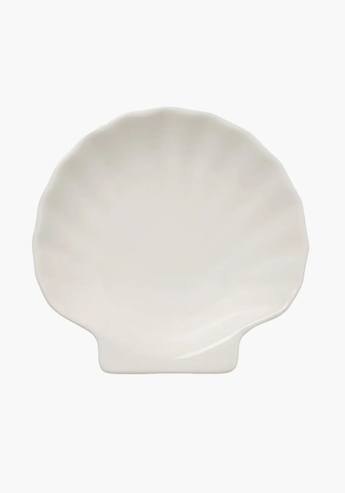 SMALL SHELL PLATE SET OF 4