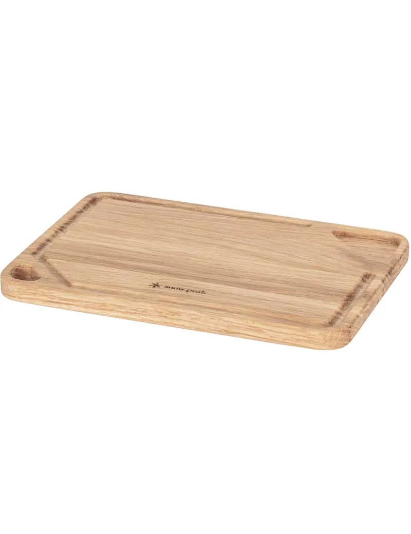 Snow Peak My Plate Oak Cutting Board