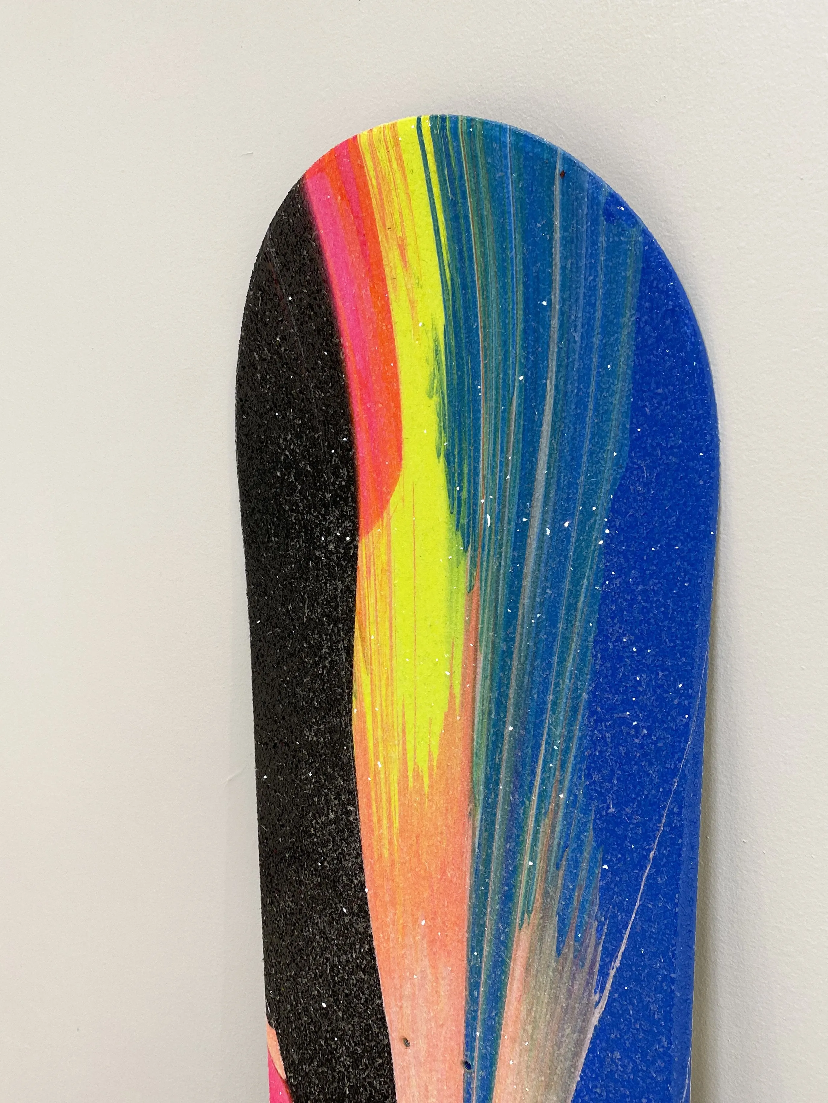 Snowboard Spin Art