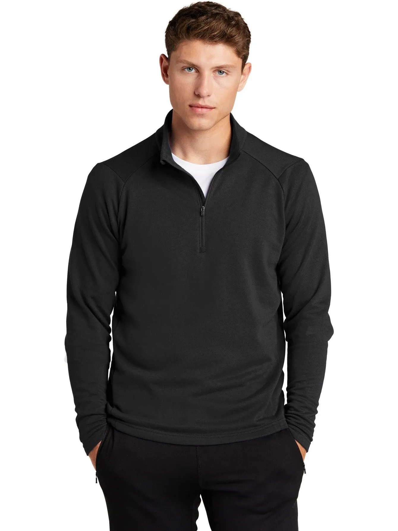 Sport-TekLightweight French Terry 1/4-Zip Pullover