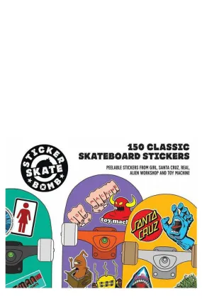 Sticker Bomb Skate: 150 Classic Skateboard Stickers By Studio Rarekwai