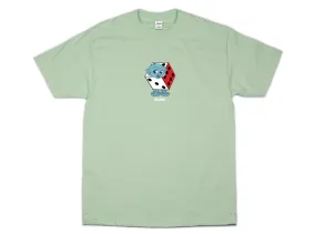 STUDIO SKATEBOARDS DICEY TEE LOVE BIRD TEE GREEN