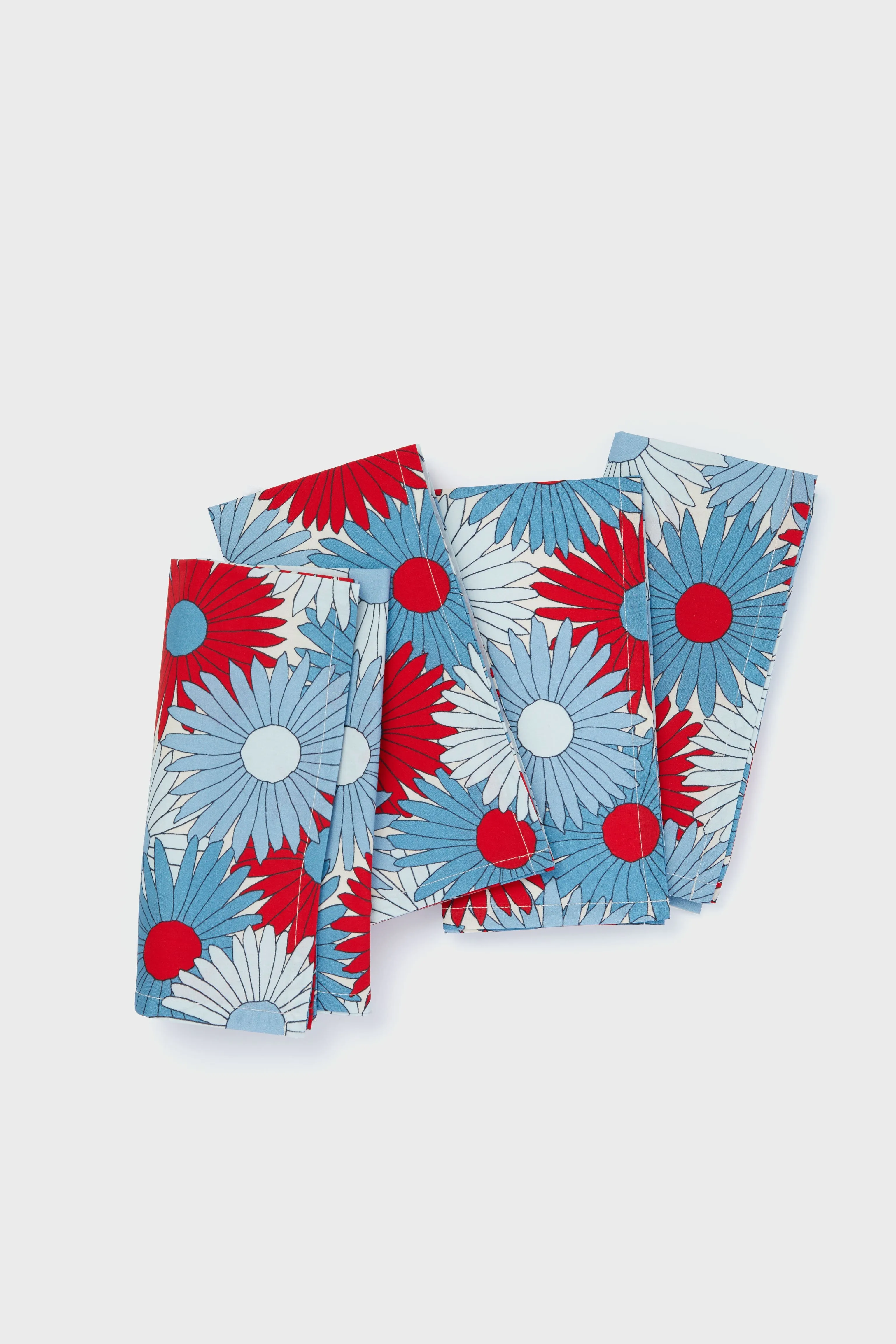 Summer Daisy Printed Napkins Set of 4