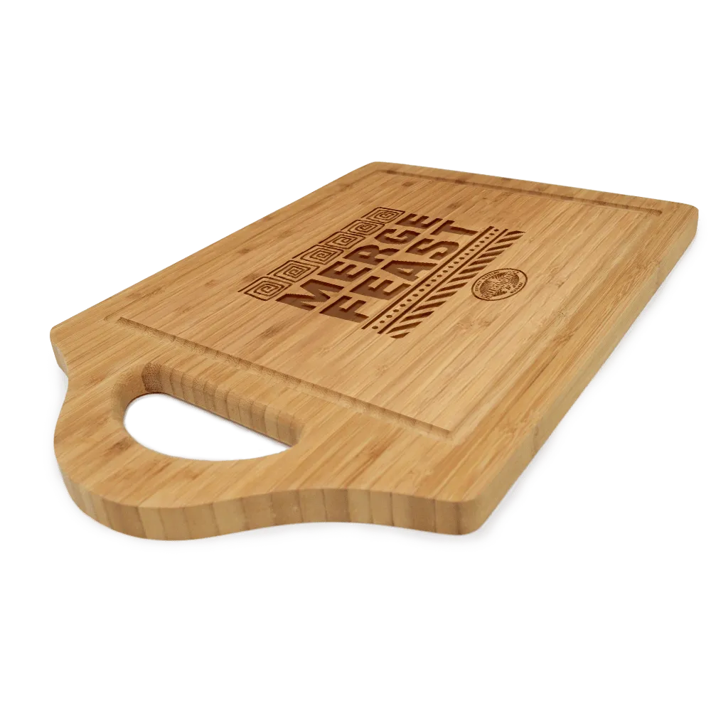 Survivor Merge Feast Laser Engraved Cutting Board