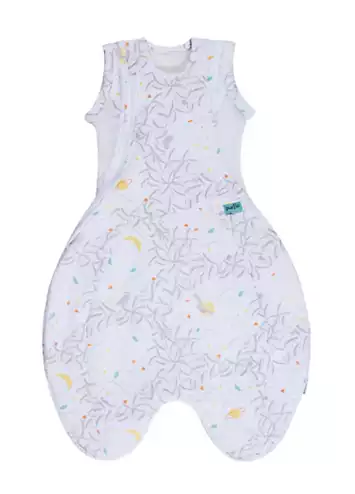 Swaddle to Sleep Baby Sleeping Bag 2.5 Tog 0 - 4 Months - Stargazer White by Purflo | Kaleidoscope